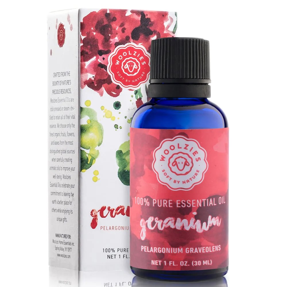Woolzies Geranium Essential Oil in 1oz/30mL