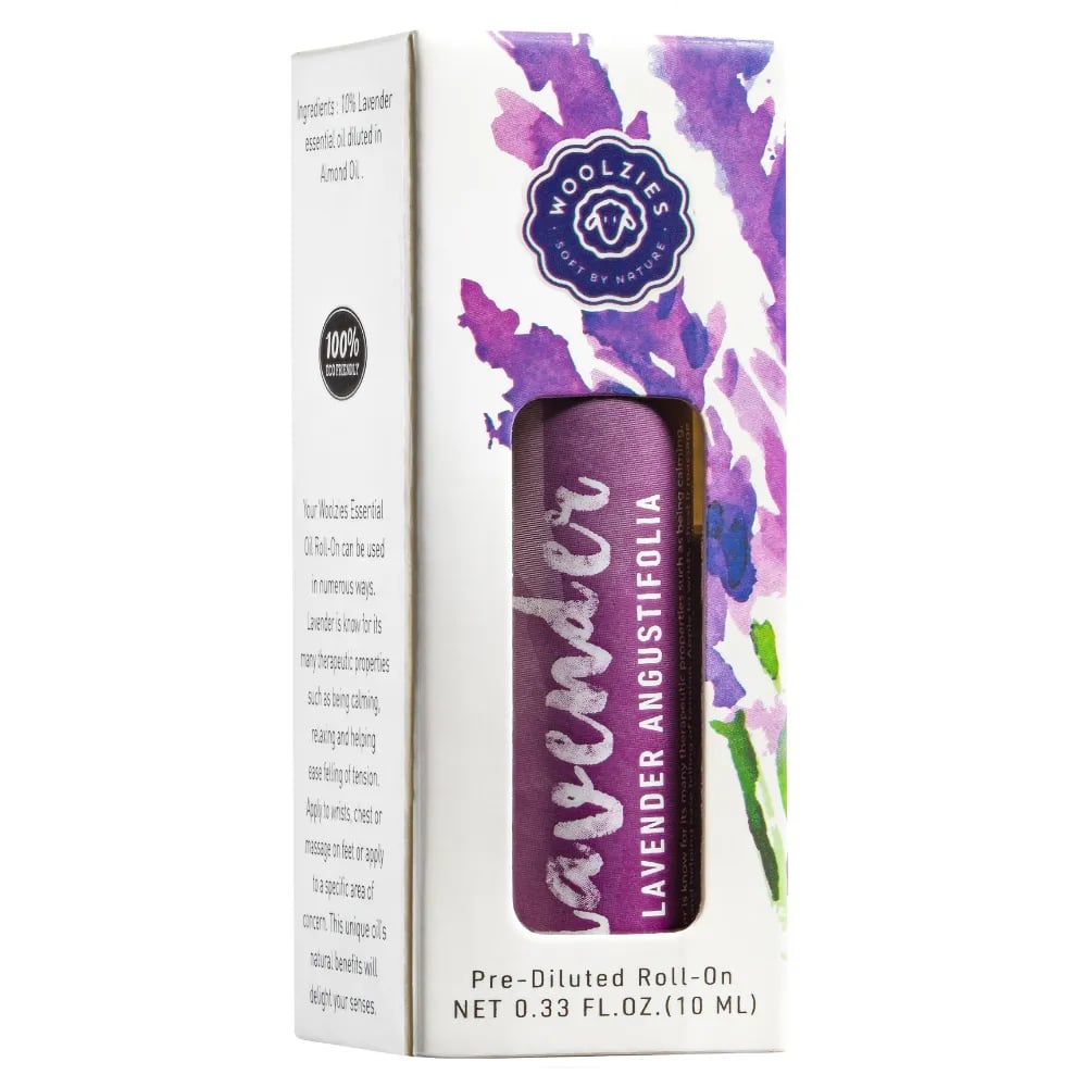 Woolzies Lavender Essential Oil Roll On in .33oz/10mL