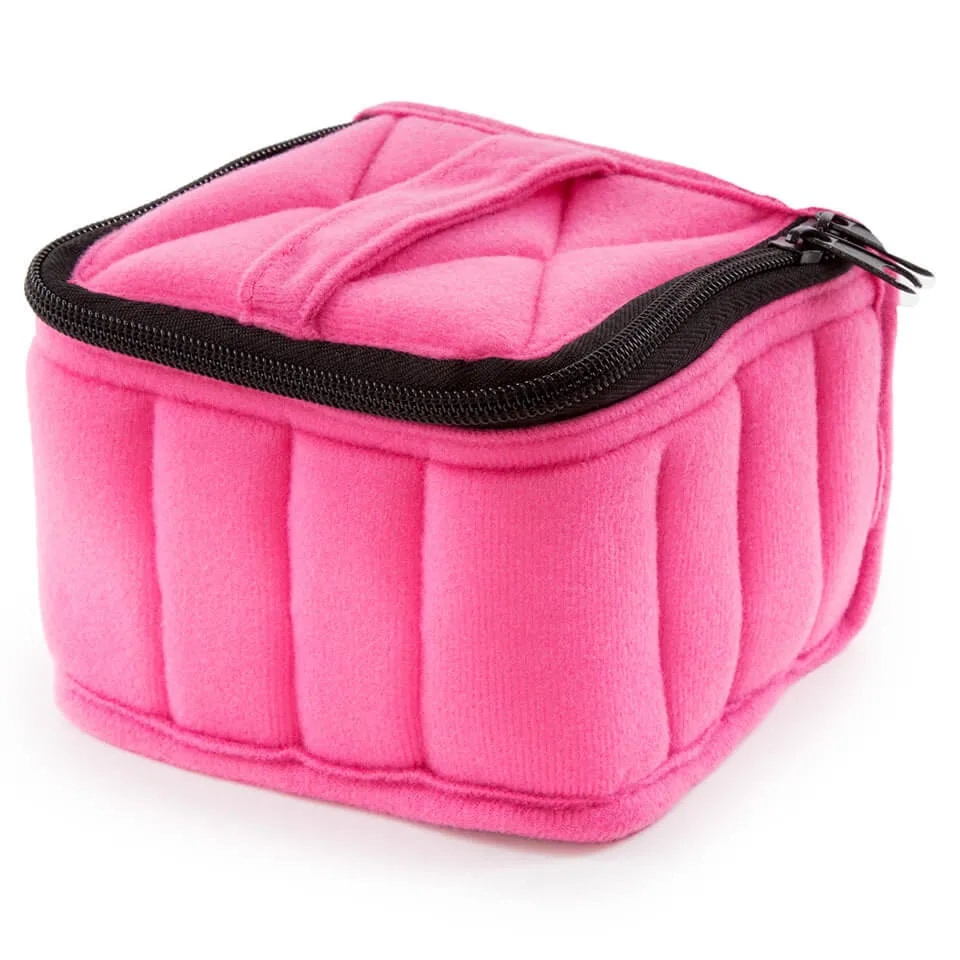 Soft Carrying Case 16 Bottles in Fuchsia/Soft Pink