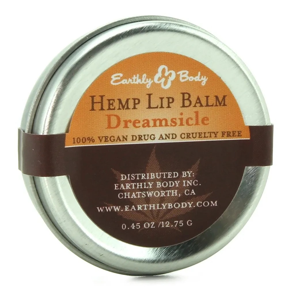 hemp lip balm 0.45oz/12.75g in dreamsicle